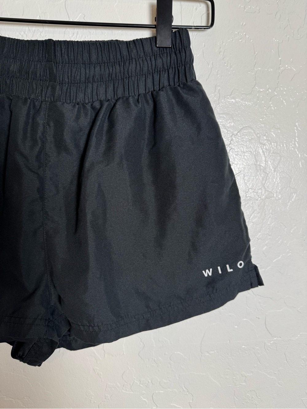 WILO The Label High Waisted 2-in-1 Running Shorts Black Lined Athletic - Picture 5 of 10